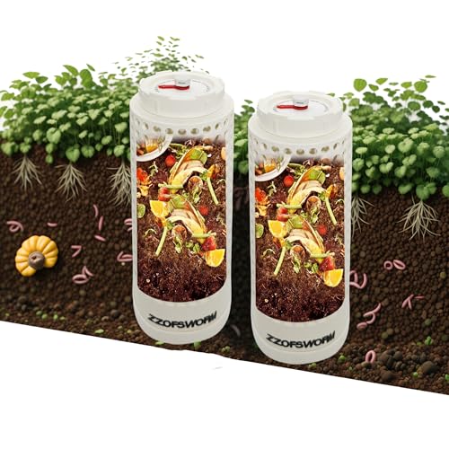 In-Ground Worm Compost Bin - size: Two Small