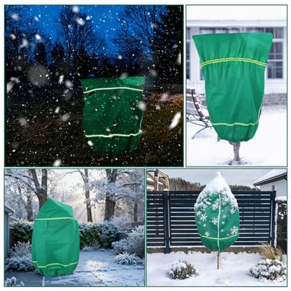 IC ICLOVER Plant Covers Freeze Protection, 47"x71" Frost Blankets, 4 Pack - size: 47"x71", 4-Pack