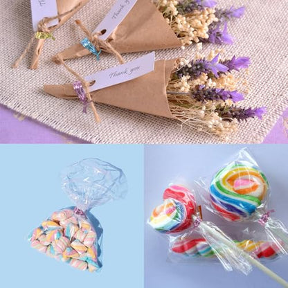 uxcell 6" Twist Ties, Metallic Twist Ties, Reusable Plastic Coated Twist Ties for Bakery, Candy Bags, Coffee Bags, Goodie Bags, Pack of 300, Shiny Gold - color: Gold, size: 6"