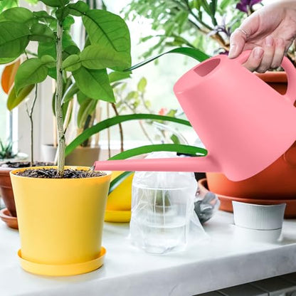 Indoor and Outdoor Watering Can - Long Spout -1/2 Gallon (64oz) - Pink - color: Pink
