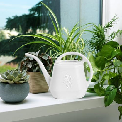 ZXJ Plant Watering Can - 1/2 Gallon - White - color: White