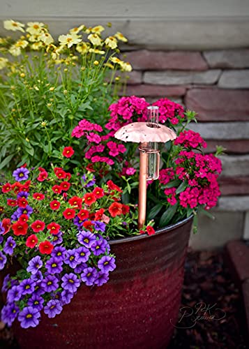 Handmade Copper Rain Gauge