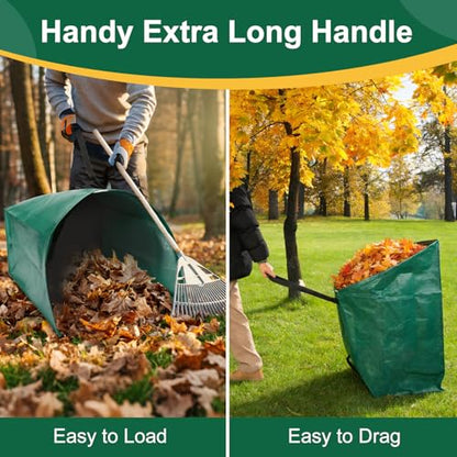 72 Gallon Lawn Leaf Bags, Yard Waste Bags, Leaf Collector, 2 Pack - size: 1 Count (Pack of 2)