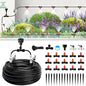 Misting Drip Irrigation System for Garden Watering,Raised Bed 60FT - size: 60FT