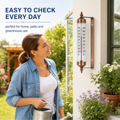 Outdoor Thermometer Waterproof,Outside Thermometer