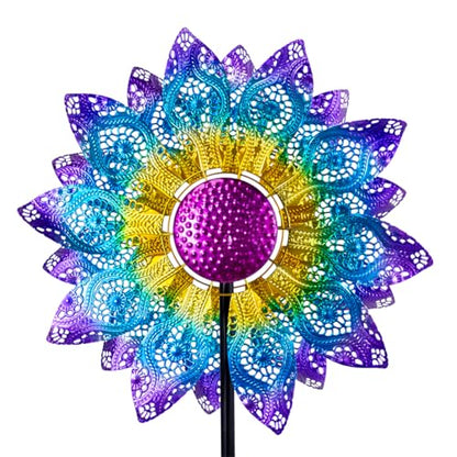 Large Wind Spinners Outdoor 82.8 Inch,Wind Spinner for Yard & Garden