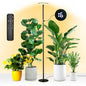 chiphy 69" Grow Lights, 40W Full Spectrum Plant Light for Indoor Plants - color: 2300-6500K, 4/8/12 Timer & 1-23H Timer, Remote