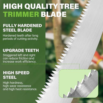 15" Pole Saw Blade Replacement for Fiskars Pruning Saws & Tree Trimmer