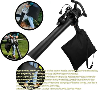 5140125-95 Leaf Blower Vacuum Upgraded Durable Zippered Leaf Collection Bag