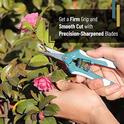 Mr. Pen- Gardening Scissors, 6.5 Inch - style: Green