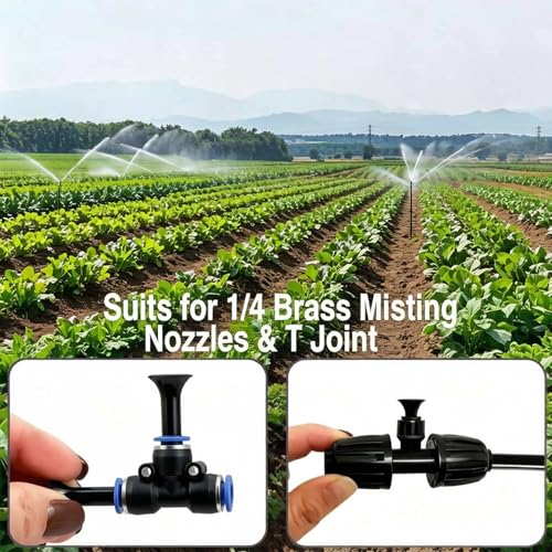 1/4 Inch Quick Connect End Plugs, Durable End Closure Fittings for Drip Irrigation Tee Connectors, Outdoor Garden Irrigation Accessories - size: 30PC-4
