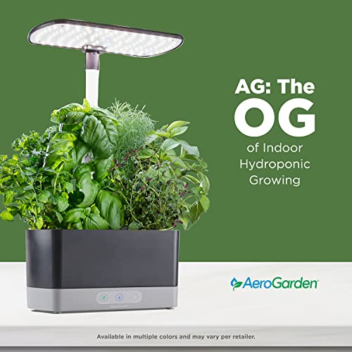 AeroGarden Harvest XL Indoor Garden Hydroponic System, White