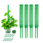 Stackable Small Moss Pole for Monstera Pothos, Fillable Support - size: 4pack,small,Green
