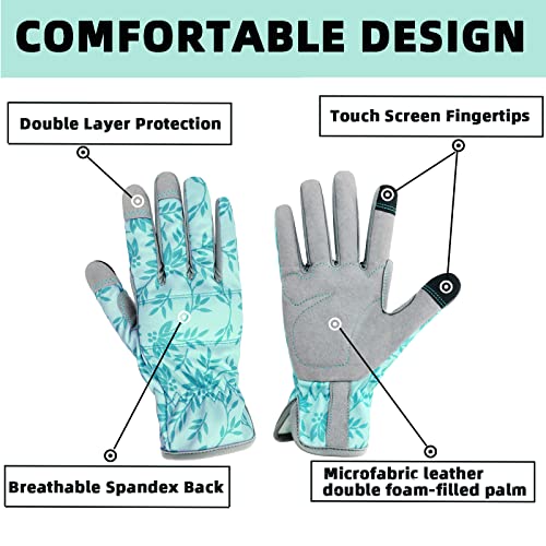 Gardening Gloves for Women, Thorn Proof Garden Gloves Yard Glove - size: Medium (Pack of 1)