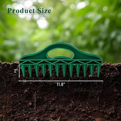 12 Hole Seed Dibber Seed Spacing Tool, Vegetable Seed Planter Tool