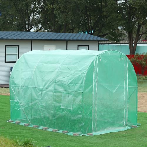 Aoodor 10'X7'X7' Greenhouse Replacement Cover - size: 10'X7'X7'