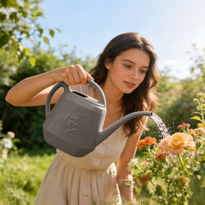 Watering Can Grip -1 Gallon - Coffee Color - color: Coffee Color