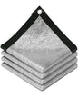 vensovo 95% Reflective Aluminet Shade Cloth with Grommets, 3 x 10 ft - color: 95%, size: 3x10FT
