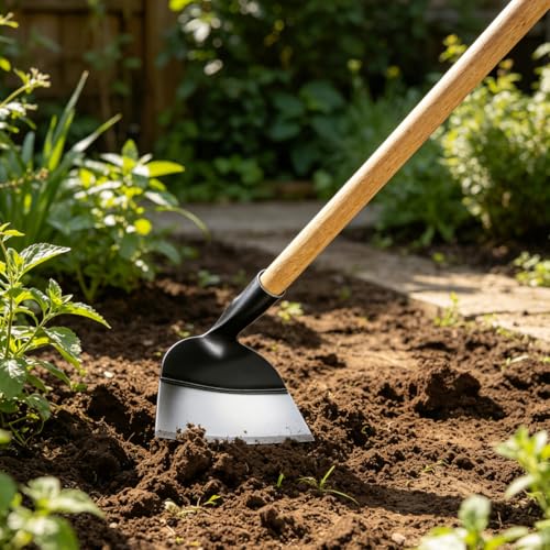 DOITOOL Garden Hoe Head, Hand Hoe Heads Replacement, Agriculture Digging Hoe Gardening Tool for Weeding Garden Planting Loosen (Without Handle)