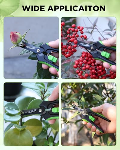 WORKPRO 6-Inch Garden Pruning Shears