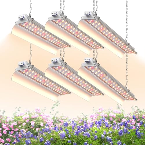 1.4FT Hanging Grow Light for Indoor Plants, Full Spectrum, T5 - size: 1.4FT-6P