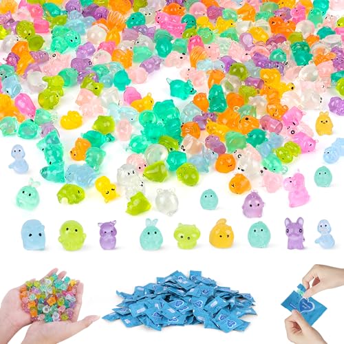 70 pcs Mini Resin Animals Blind Bags, 50+ Animal Combination Sets for Adults, Miniature Animal for Fairy Garden, Dollhouse, DIY Craft Decor - color: 70PCS