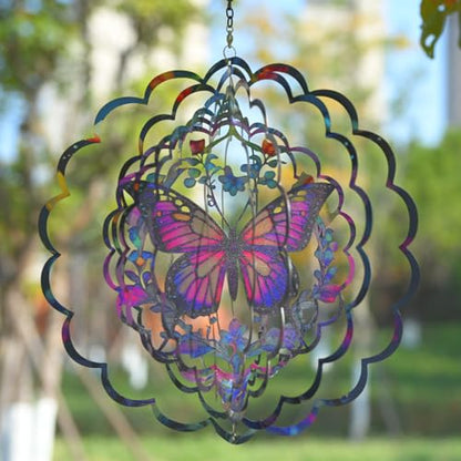 Eandisom Wind Spinners Outdoor Butterfly - Birthday Gifts for Women