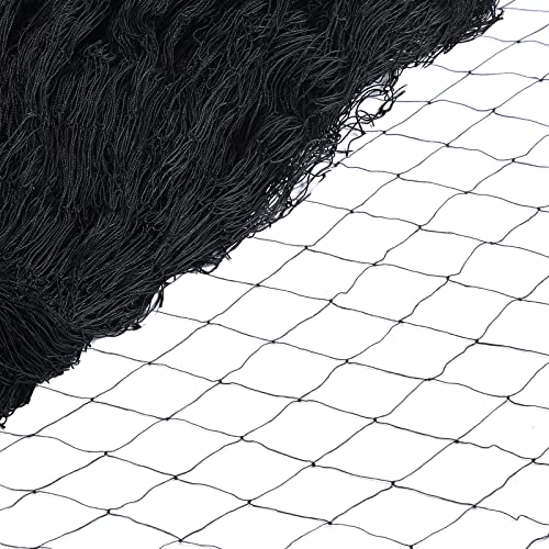 Windyun 1 Pcs Bird Netting 50' X 50', 2.4" Mesh Poultry Net for Garden - size: 50' X 50'