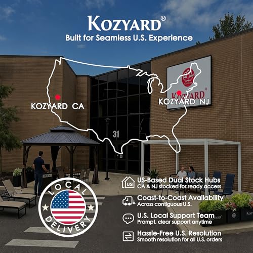 Kozyard Privacy Screen with Planter, 70" H x 51" W Outdoor Garden Screen - color: White