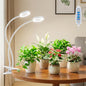 Grow Lights for Indoor Plants, 2 Heads 96 LEDs Clip On Grow Light - size: 1 Pack White