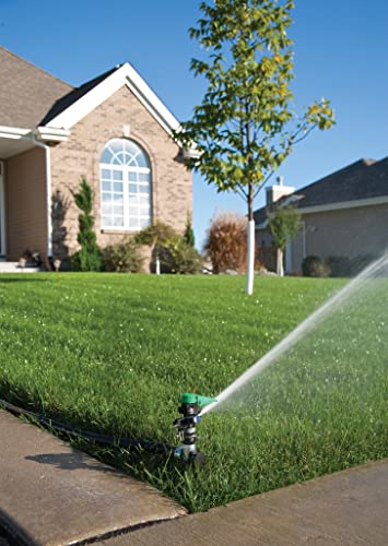 Rain Bird P5RLSP Impact Sprinkler, Full Circle, 25-41 Feet - size: 25' - 41', style: Plastic Impact Sprinkler on Stake