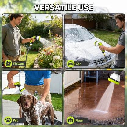 110 FT 1/2" Retractable Garden Hose Reel, Wall Mount - color: Upgrade-green, size: 110FT-1/2"