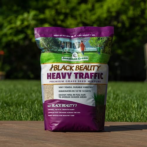 Jonathan Green Black Beauty Heavy Traffic Grass Seed - 25 lb - size: 25 lb