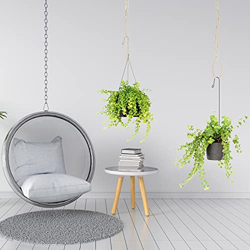 4 Pcs Macrame Hanging Plant Extender, Adjustable Plant Hanger Extender
