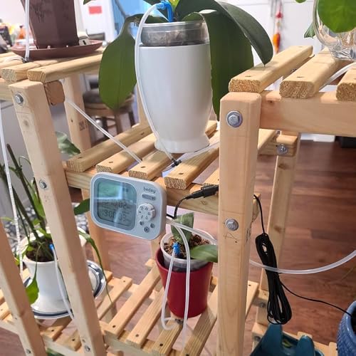 Automatic Plant Waterer Replacement Kit for 15 Potted Plants, Accessories Expansion Set for Auto Drip Irrigation Programmable Self Watering Timer Devices - size: Pack of 4
