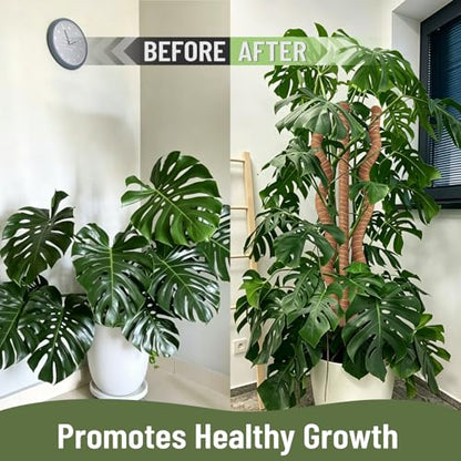 3-in-1 Moss Pole, Bendable 30IN Monstera Plant Support for Indoor-1 Pack - size: 30IN-1PACK