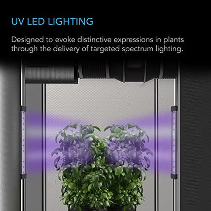 AC Infinity IONBEAM U4, Targeted Spectrum UV LED Grow Light Bars 11” - size: 11-Inch, 4-Bar UV