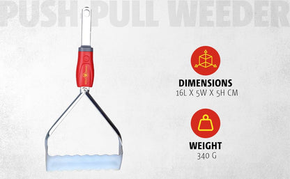 WOLF-Garten 3226004 Push-Pull Weeder