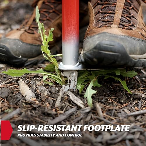 GARDEN WEASEL Stand Up Weed Puller Remover Tool for Dandelion Root Removal