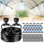HIRALIY 118FT Drip Irrigation Kit, Quick-Connect Garden Watering System - size: 118 feet