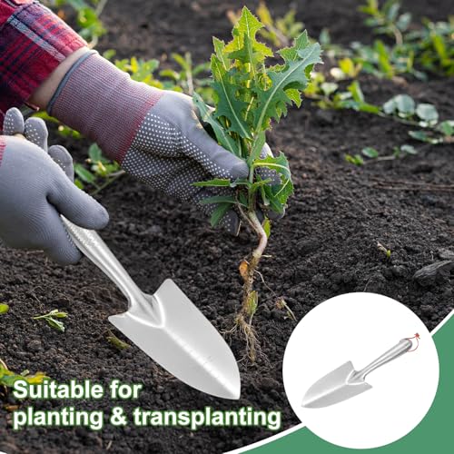 HARFINGTON Garden Hand Shovel 11.81" x 3.54" Digging Trowel Transplanting