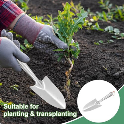 HARFINGTON Garden Hand Shovel 11.81" x 3.54" Digging Trowel Transplanting