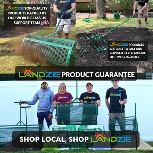 Landzie - Weed Puller Tool 55", Stand Up Weeder with Long Handle