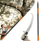 Buyplus 26FT Reach Pole Saws for Tree Trimming, Pole Saw with 5-20FT Telescoping Extension Pole, Pruning Saw with 24" 3X Detachable Saw, Non-Slip Handle, Tree Trimmer for Garden Yard Palms Shrubs