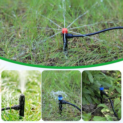 FULAIERGD60 Pcs Drip Irrigation Sprayer Emitters for 1/4" Irrigation Tubing