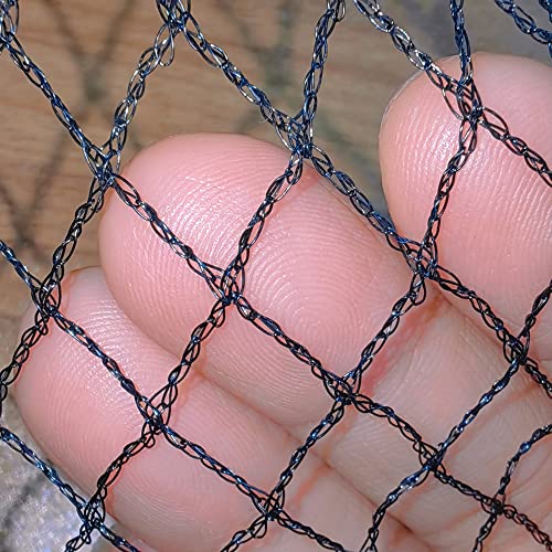 Bird Netting 7.5x100 Ft, 1/2In Mesh Garden Bird Netting, Fruit Tree Netting - size: 7.5x100ft-1/2in mesh