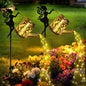 X-PREK Solar Lights Outdoor Waterproof Fairy Solar Watering Can Light - color: Warm White