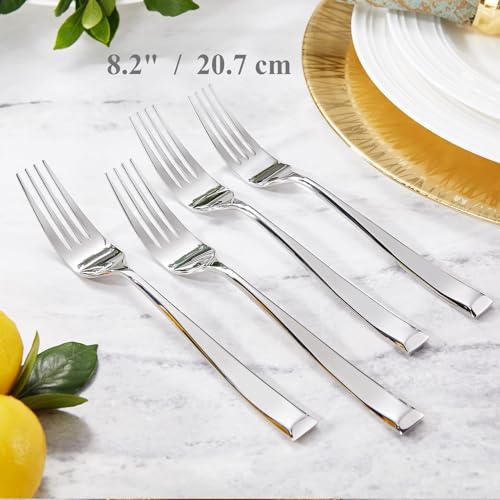 KEAWELL Premium Imperial 4-Piece 8.2-Inch Dinner Fork Set (4, Dinner Forks) - size: Dinner Forks