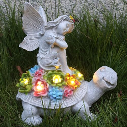 Solar Turtles For Outdoors Solar Turtle Garden Decor Solar Turtle Lights - style: Modern