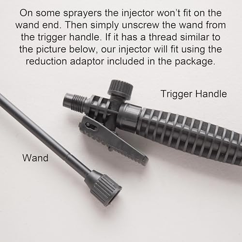 Dandelion Weeder Tool-Manual Weeder, Hand Weeder/Puller Alternative- Dandelion Illimination-Inject Root with Vinegar- Attach to Garden Sprayer-No Digging, Pulling, No Holes to Repair-Patent Pending